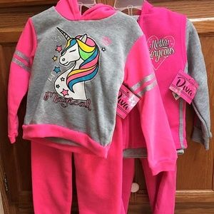 2 Outfits 5 piece total   3T New With Tags